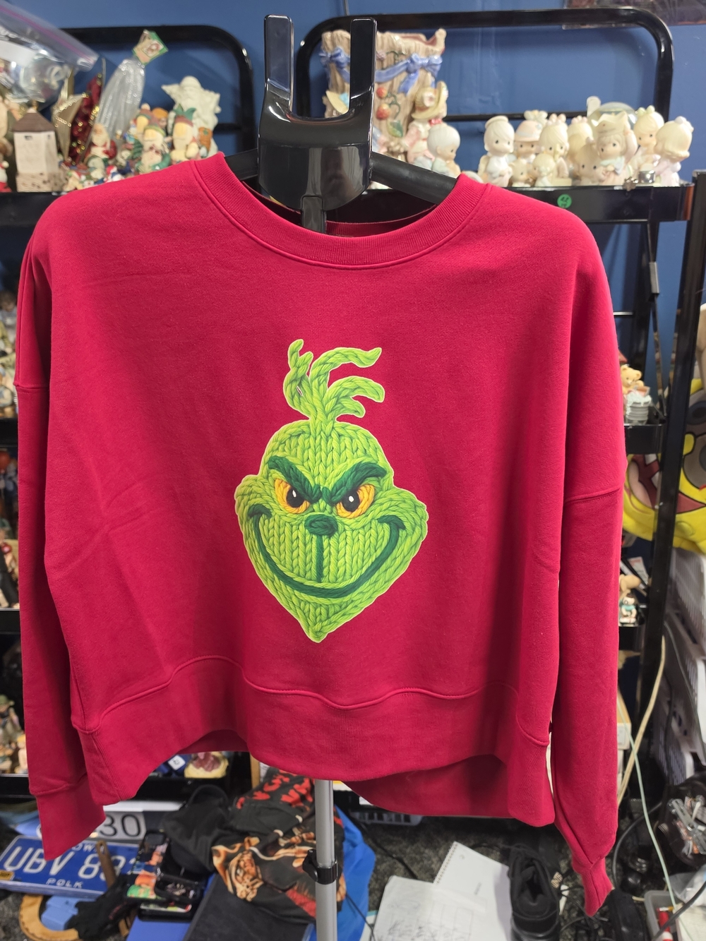 No Boundaries The Grinch Sweatshirt Size XL 16-18